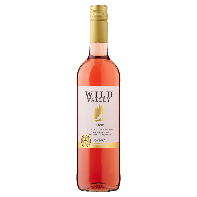 Wild Valley Rosé wine 75cl (British brand)