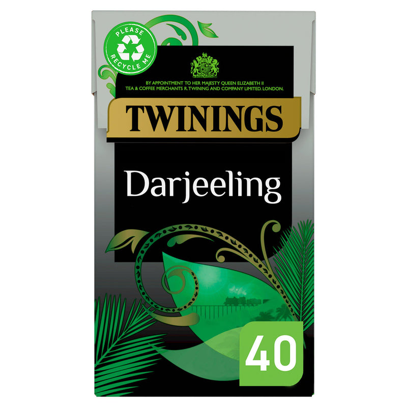 Twinings Darjeeling tea bags 100g (British brand)