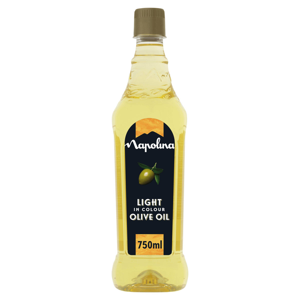 Napolina light in colour olive oil 750ml, imported from the UK