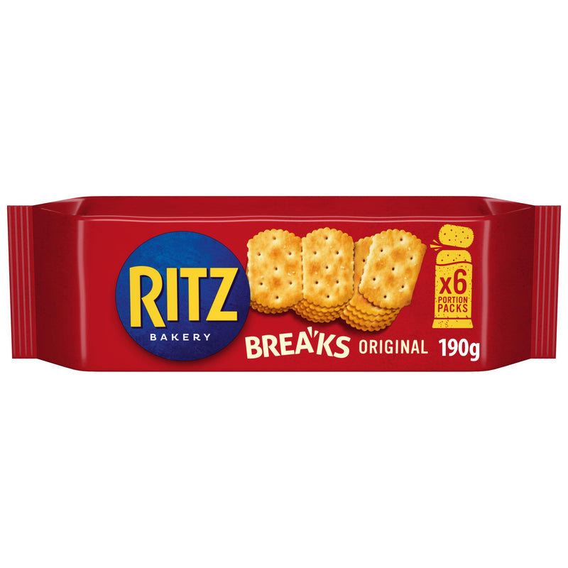 Ritz Breaks original crackers 190g, UK version