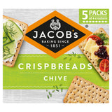 Jacob's crispbreads chive crackers 5x38g (British brand)