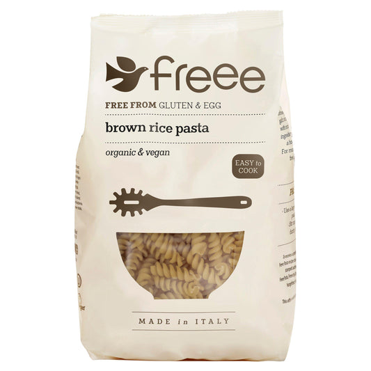 Freee Gluten Free Organic Brown Rice Fusilli 500g GOODS Sainsburys   