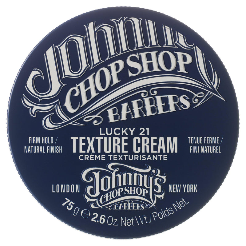 Johnny's Chop Shop Barbers Lucky 21 texture cream 75g, UK version