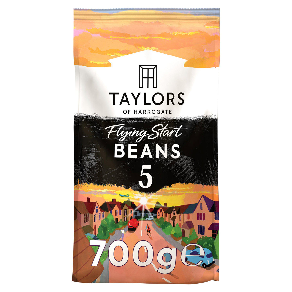 Taylors of Harrogate Flying Start Roast Coffee Beans 700g (British brand)