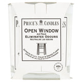Price's Open Window Candle jar, UK version