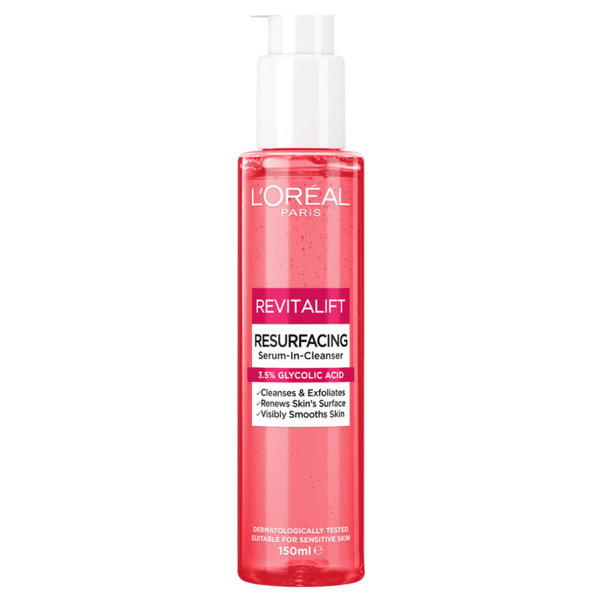 L'Oréal Paris Revitalift resurfacing serum cleanser - British product