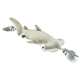 Petface plush rope hammerhead shark dog toy (British brand)