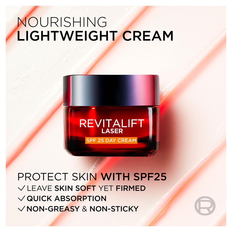 L'Oreal Paris Revitalift day cream anti-ageing SPF 25 50ml (British brand)