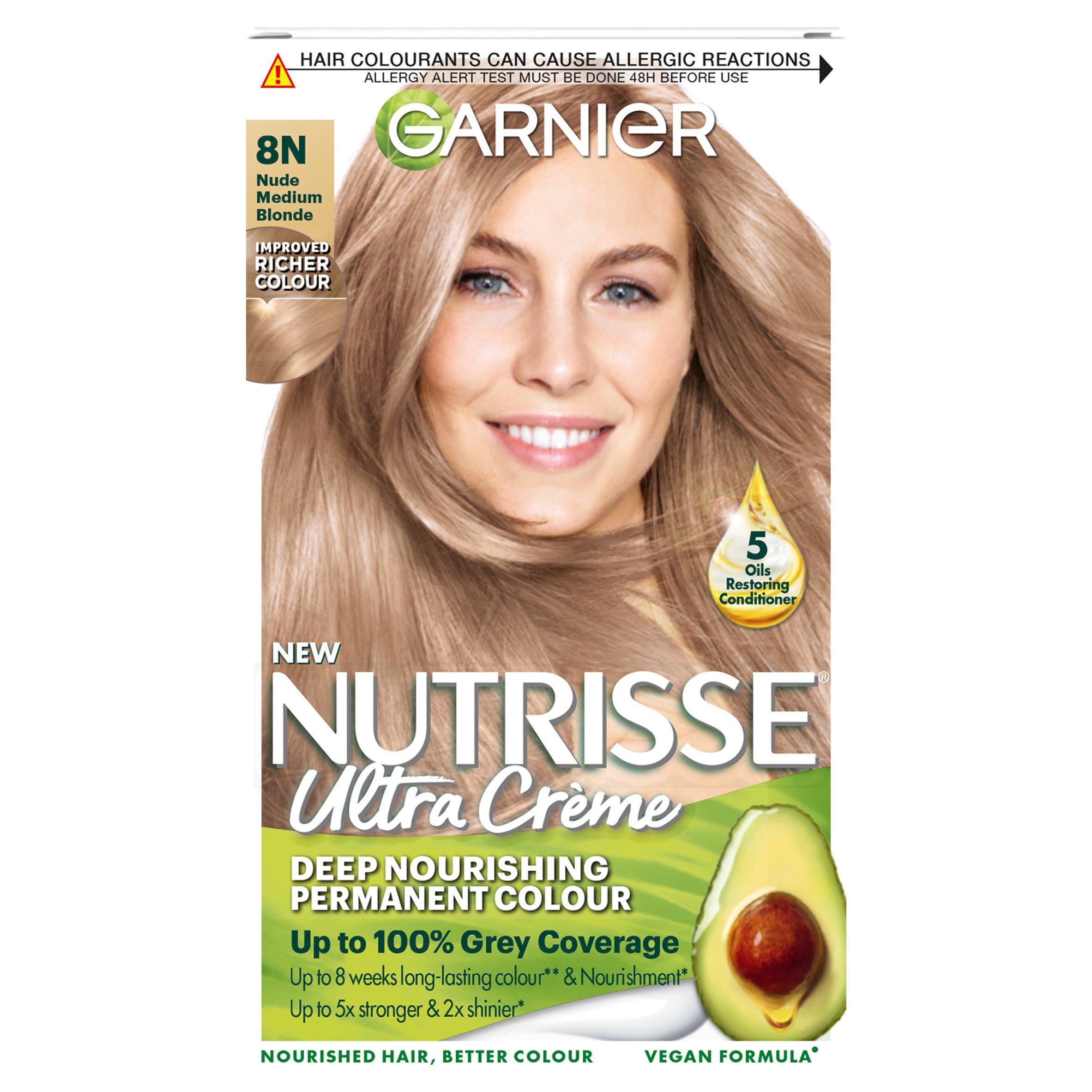 Garnier hair dye Nude Medium Blonde 8N - British product