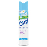 Oust Odour Eliminator aerosol air freshener 300ml (British brand)