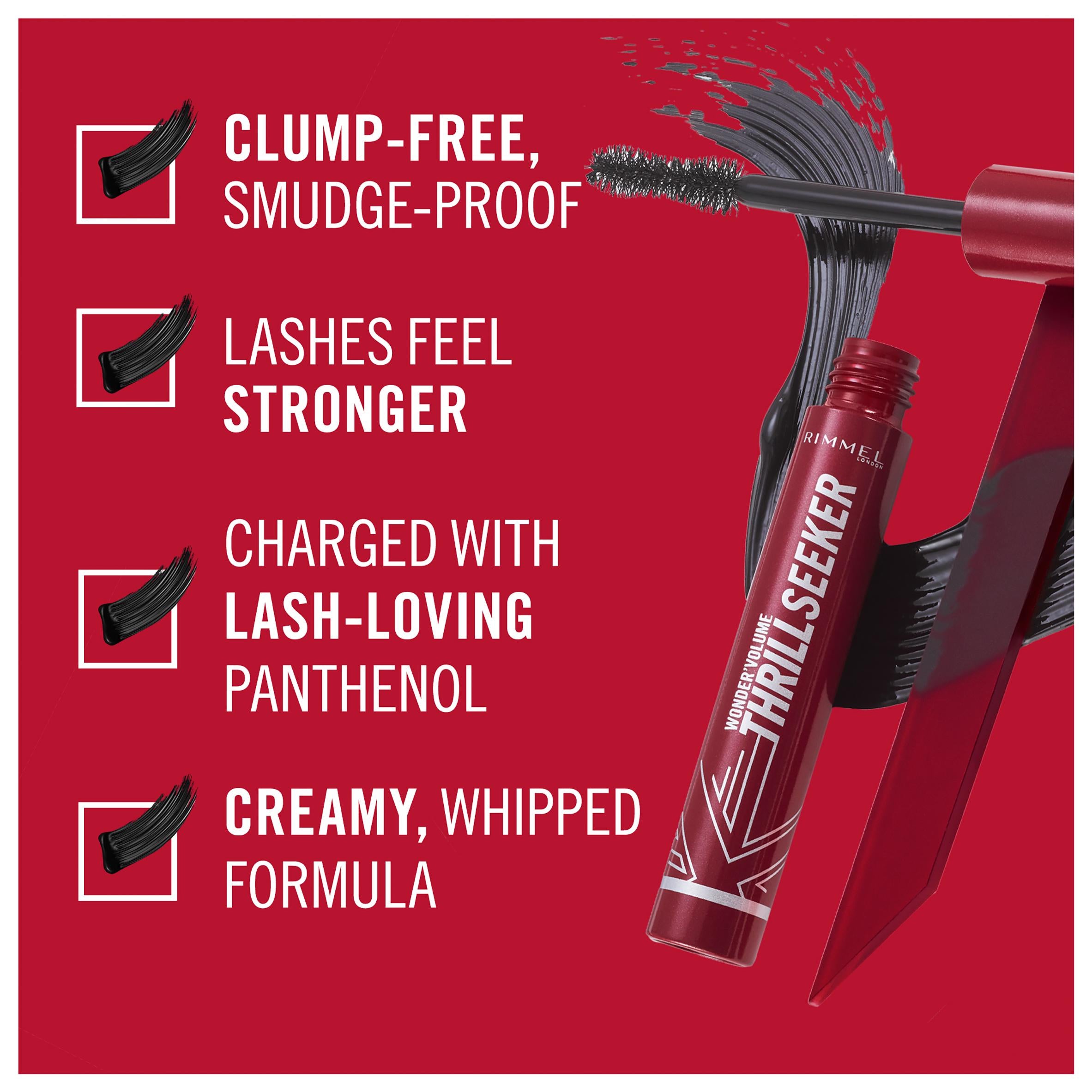 Rimmel Thrill Seeker Extreme Black mascara - British product