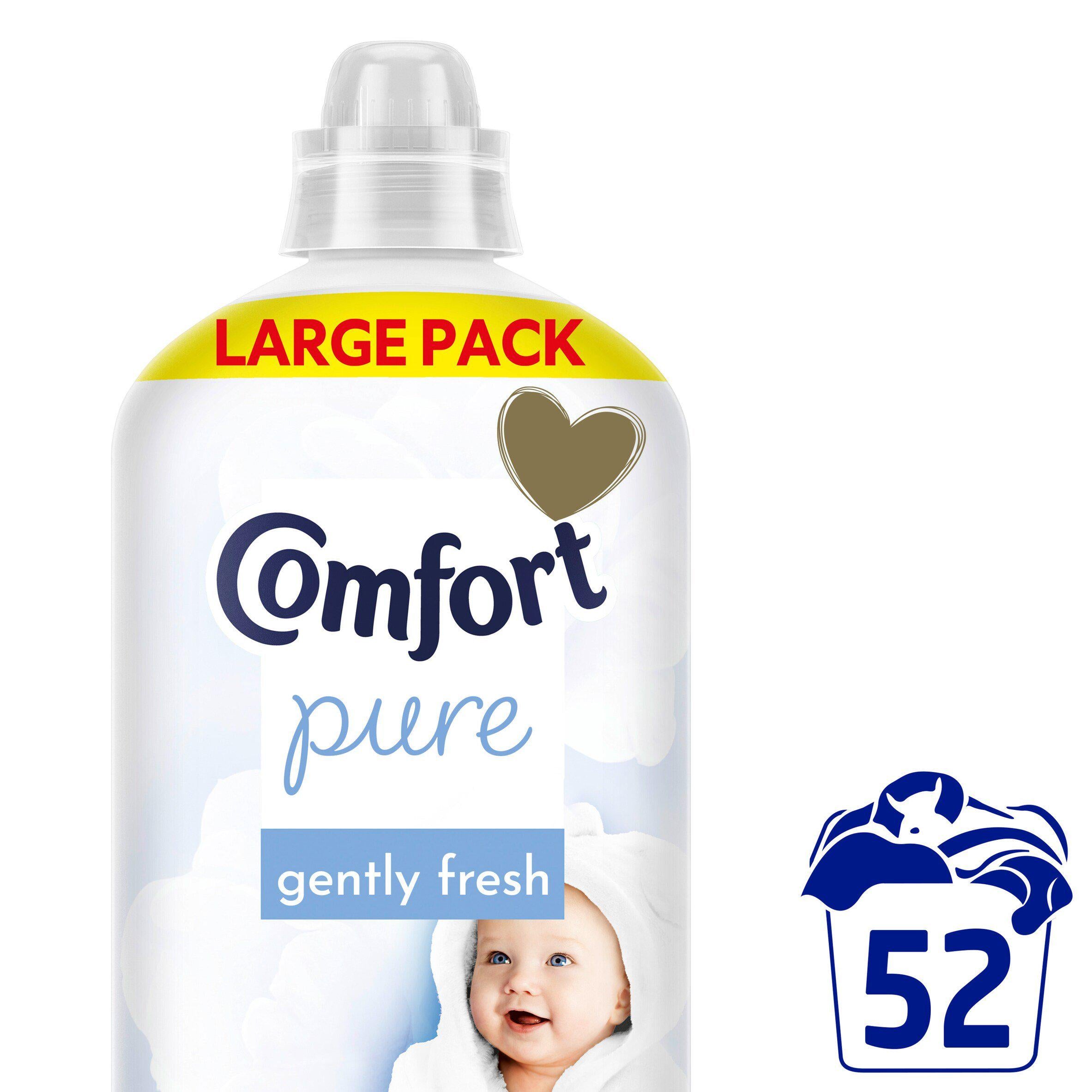 Comfort Pure fabric conditioner for sensitive skin 1.56L (British brand)