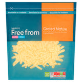 Sainsbury's Free From grated mature cheese alternative 200g - British product