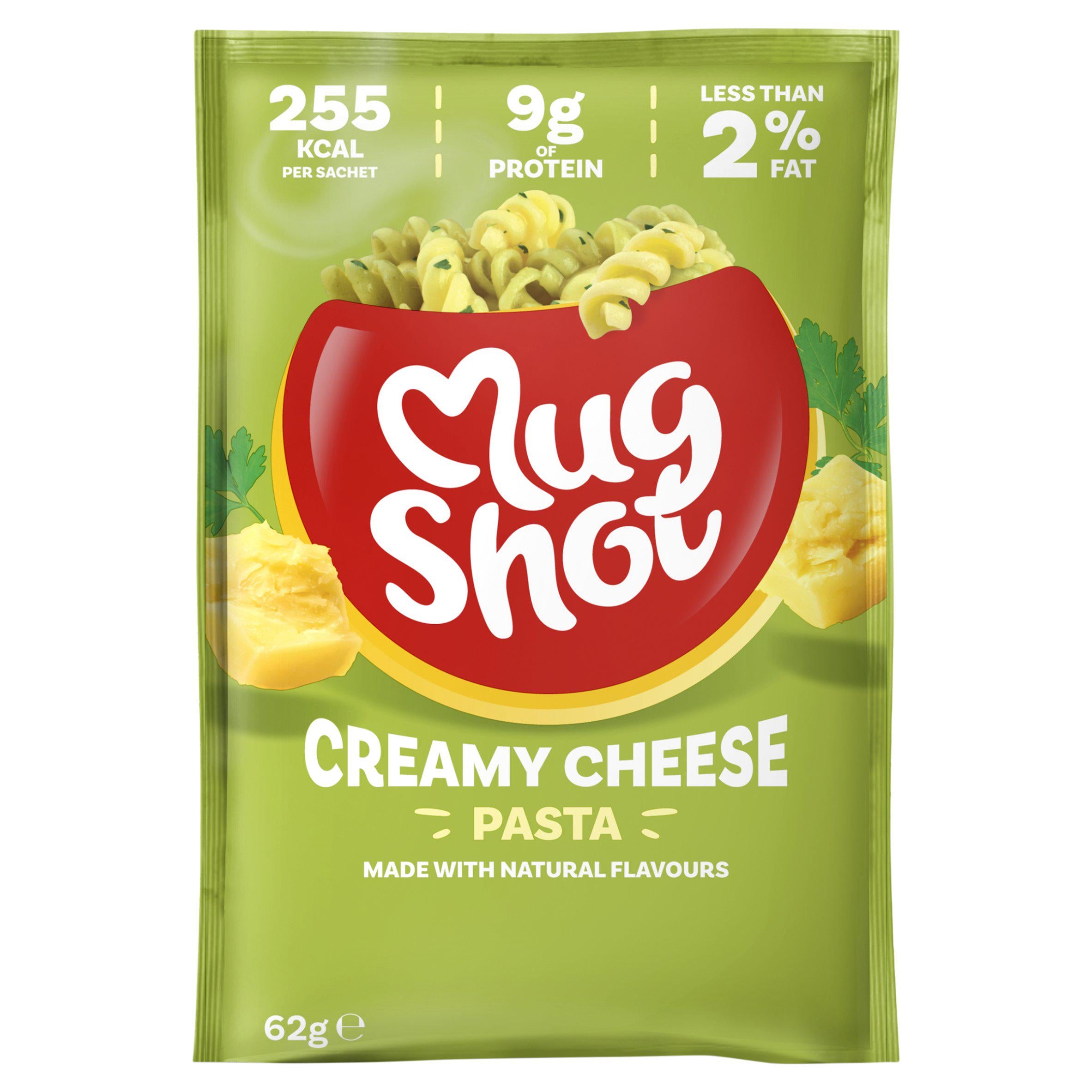 Mug Shot instant noodles creamy cheese 68g - British product