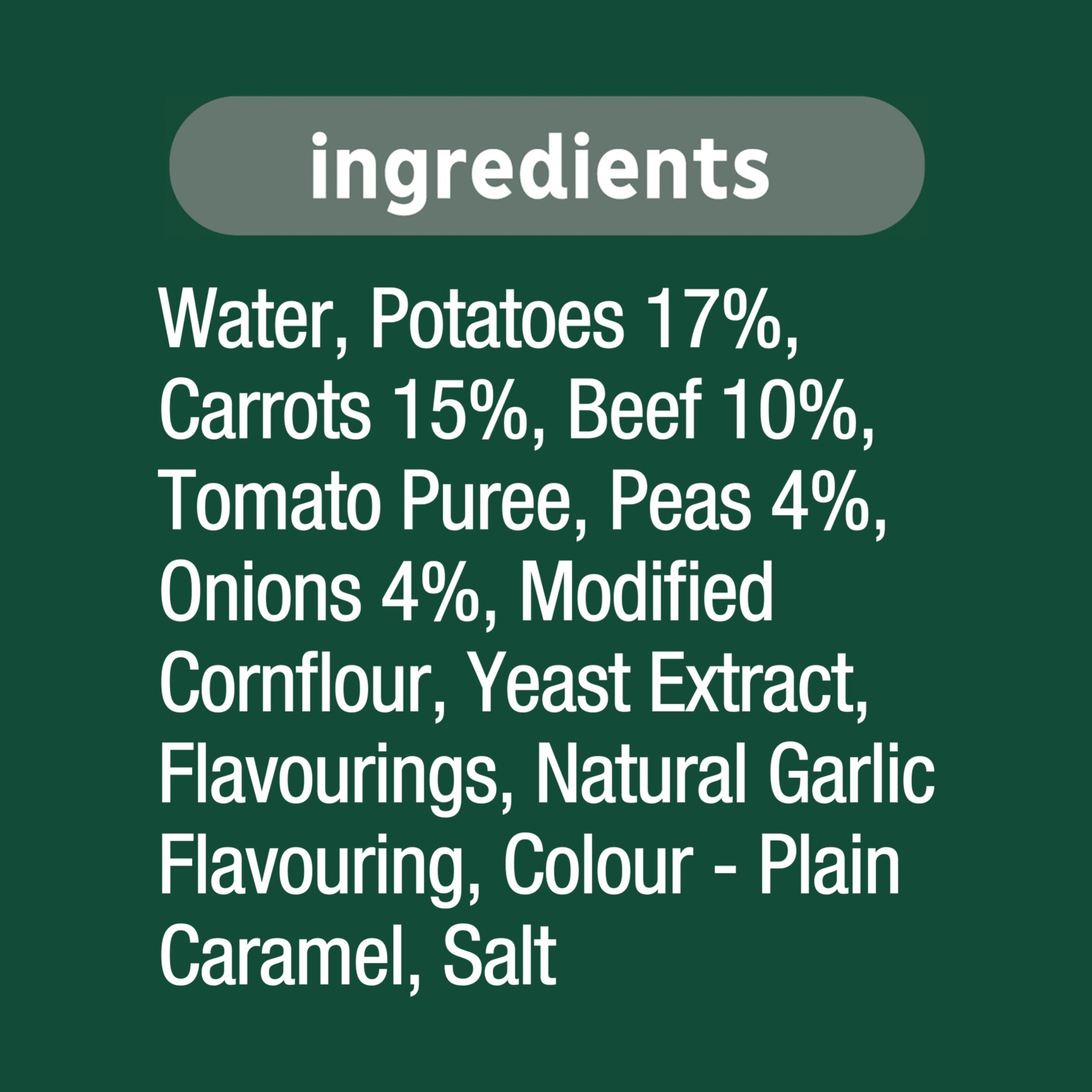 Heinz beef and vegetable soup 400g, UK version