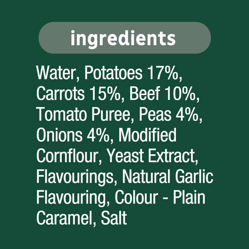 Heinz beef and vegetable soup 400g, UK version