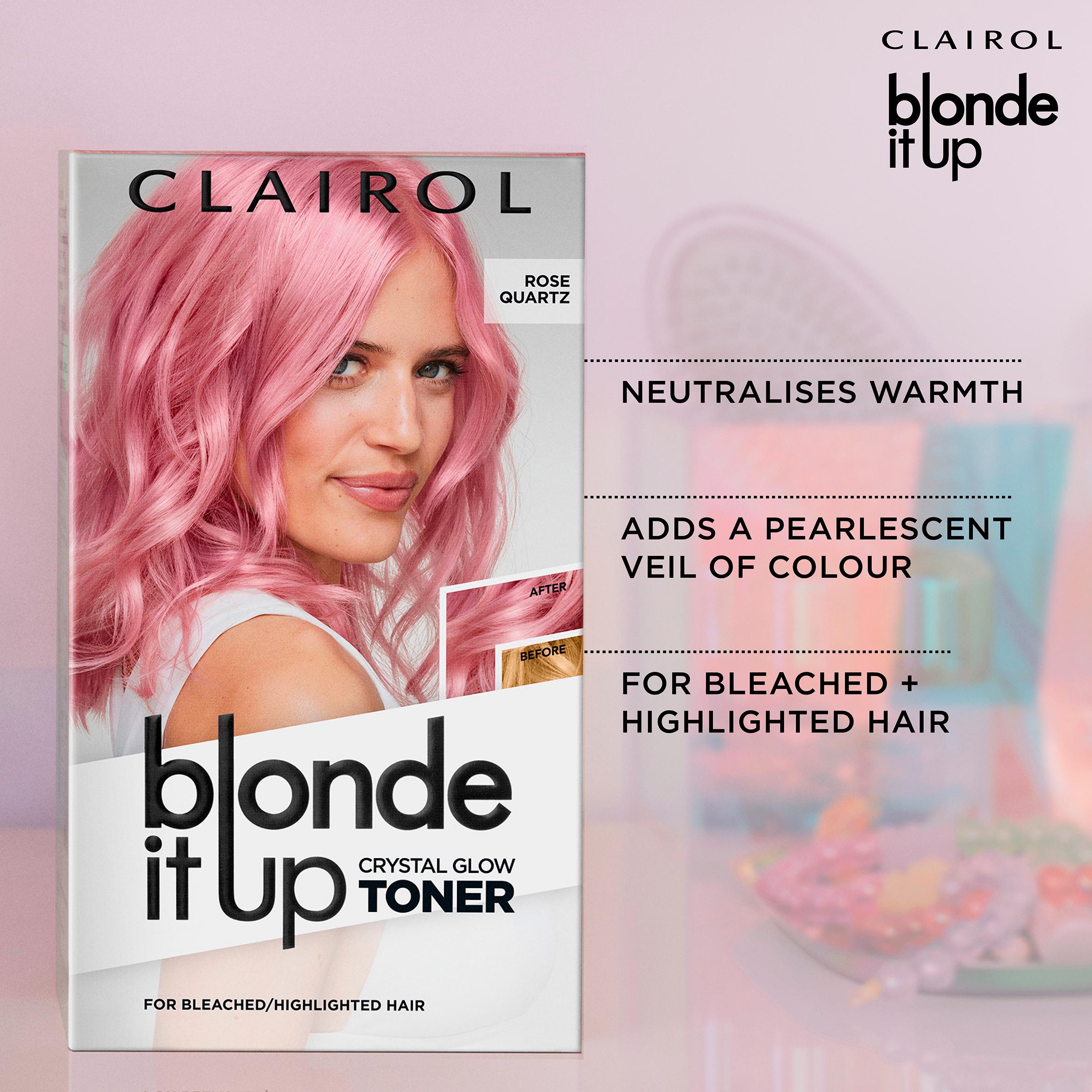 Clairol Blonde It Up Toner Kit Radiant Opal, imported from the UK