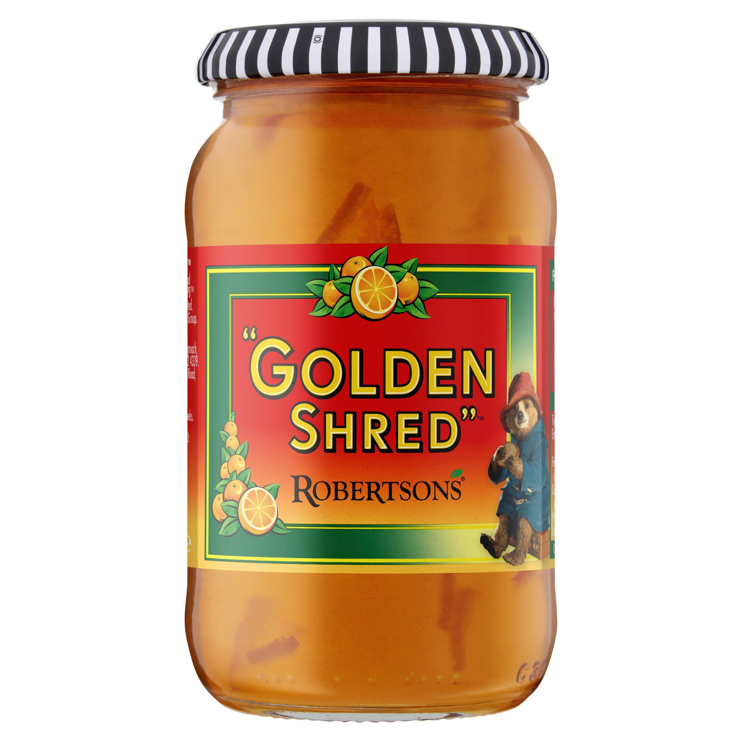 Robertson's Golden Shred fine cut marmalade 454g, imported from the UK