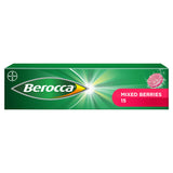 Berocca mixed berries vitamin tablets 15 (British brand)