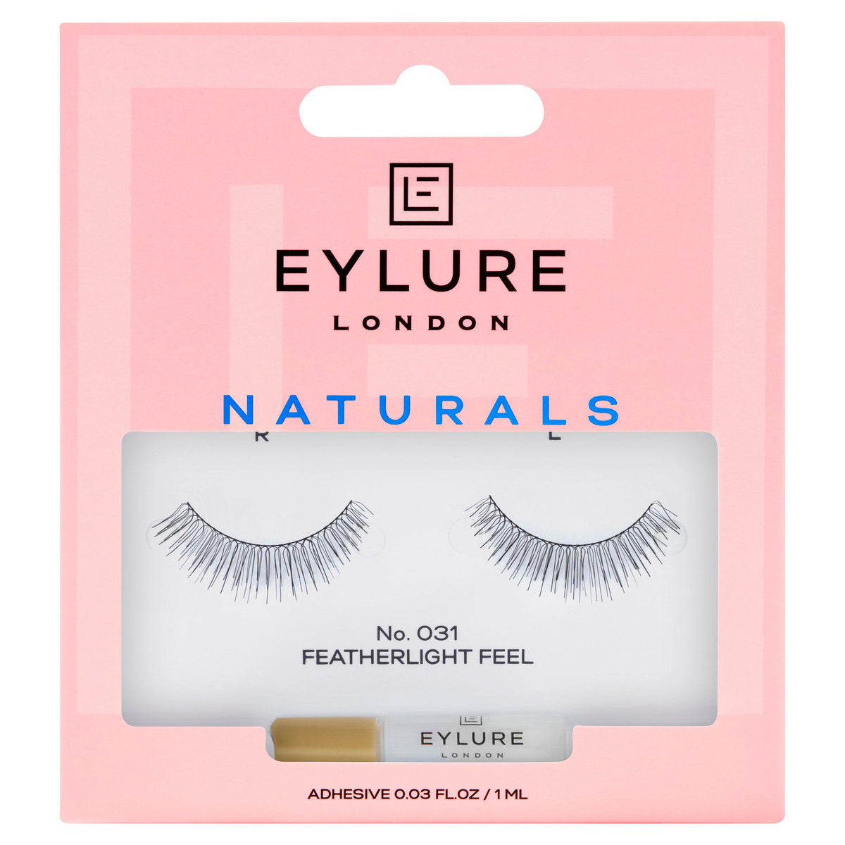 Eylure false eyelashes No. 031 - British product