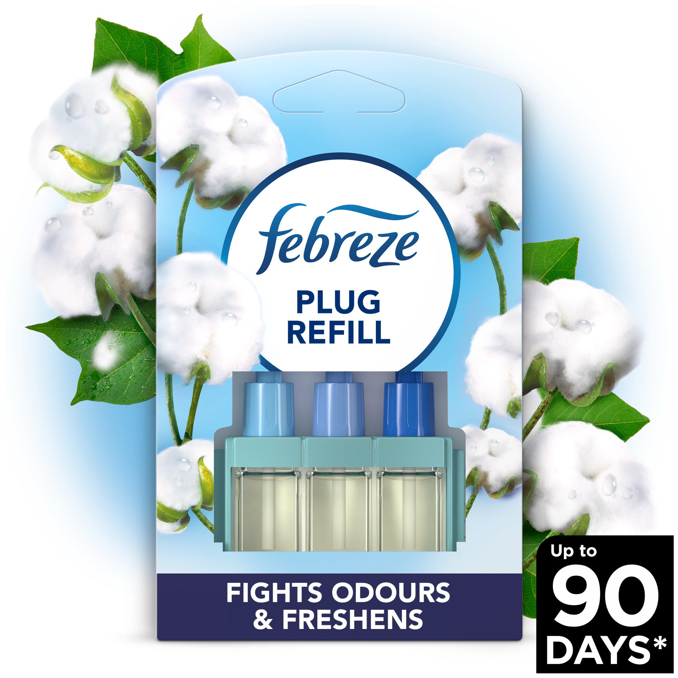 Febreze air freshener refill Cotton Fresh 90-day (British brand)
