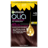 Garnier Olia hair dye Iced Chocolate Brown 4.15, imported from the UK