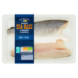 Sainsbury's Sea Bass Fillets ASC 180g GOODS Sainsburys   