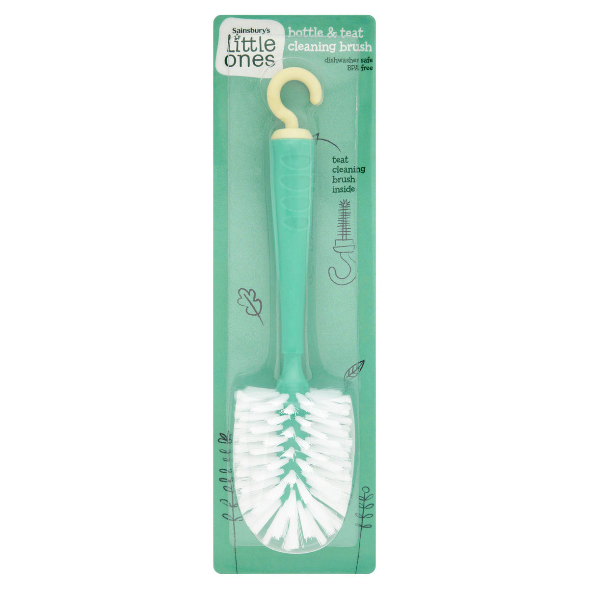 Sainsbury's bottle and teat cleaning brush, imported from the UK