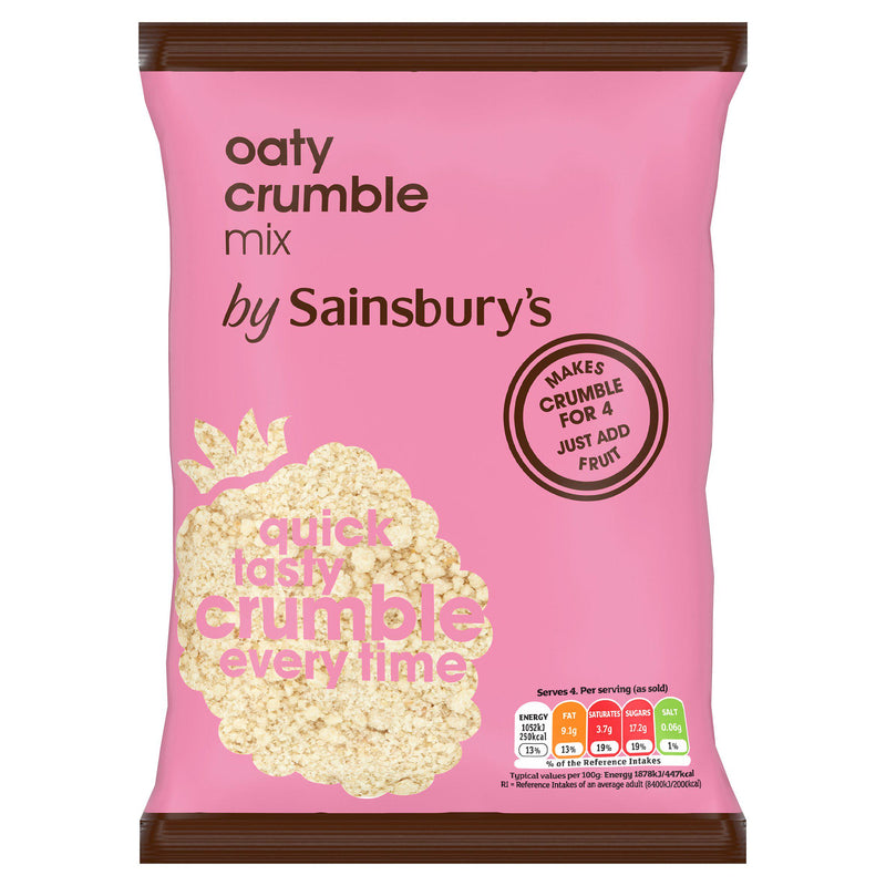 Sainsbury's Oaty Crumble 225g - British product