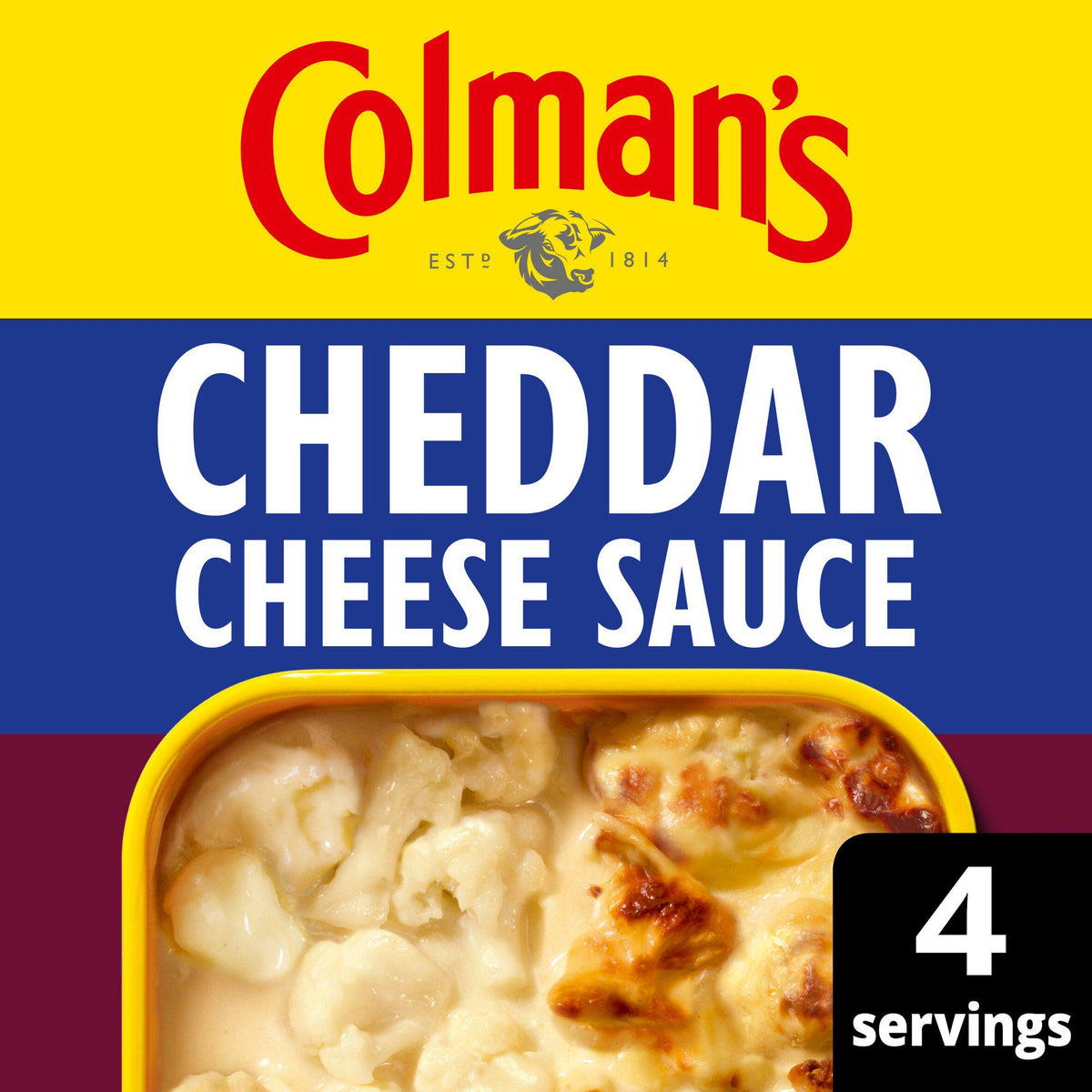 Colman's cheddar cheese sauce mix 40g - British product