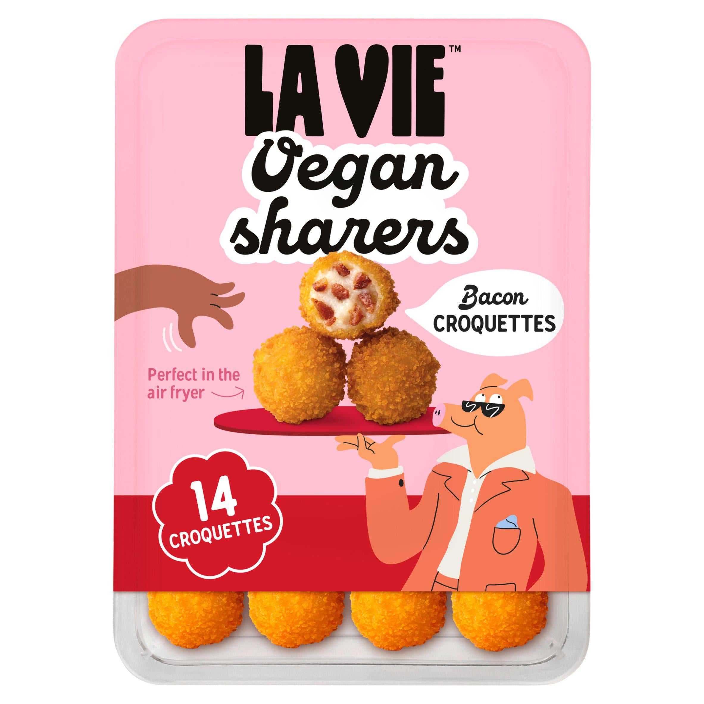 La Vie vegan bacon croquettes 140g (British brand)