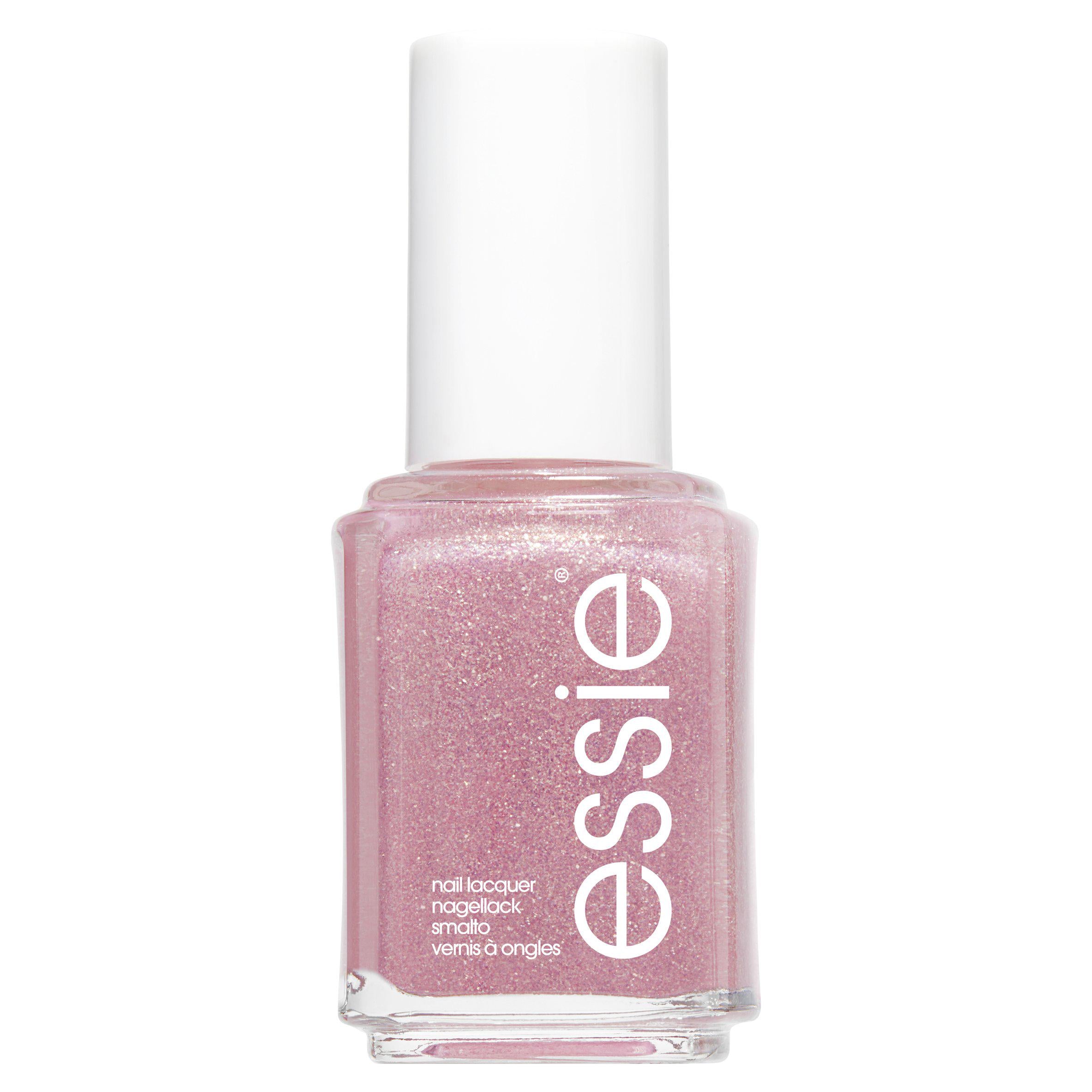 Essie Celebrating Moments 514 Birthday Girl Pink Gold Glitter Nail Polish 13.5ml GOODS Sainsburys   