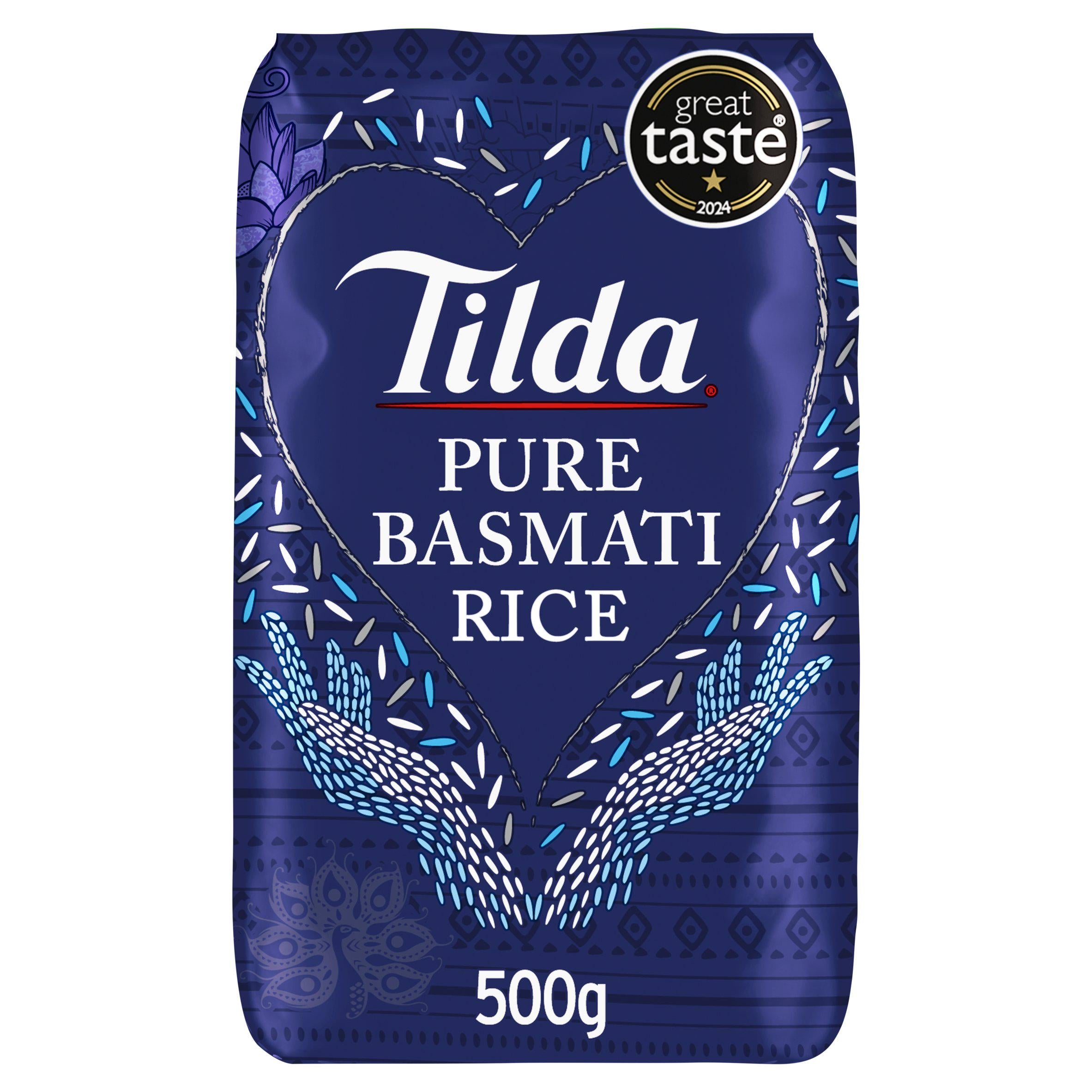Tilda Pure Basmati Rice 500g (British brand)