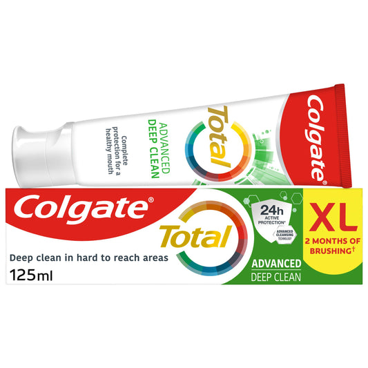 Colgate Total Advanced Deep Clean Toothpaste 125ml GOODS Sainsburys   