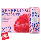 Dash raspberry sparkling water 12 pack (British brand)