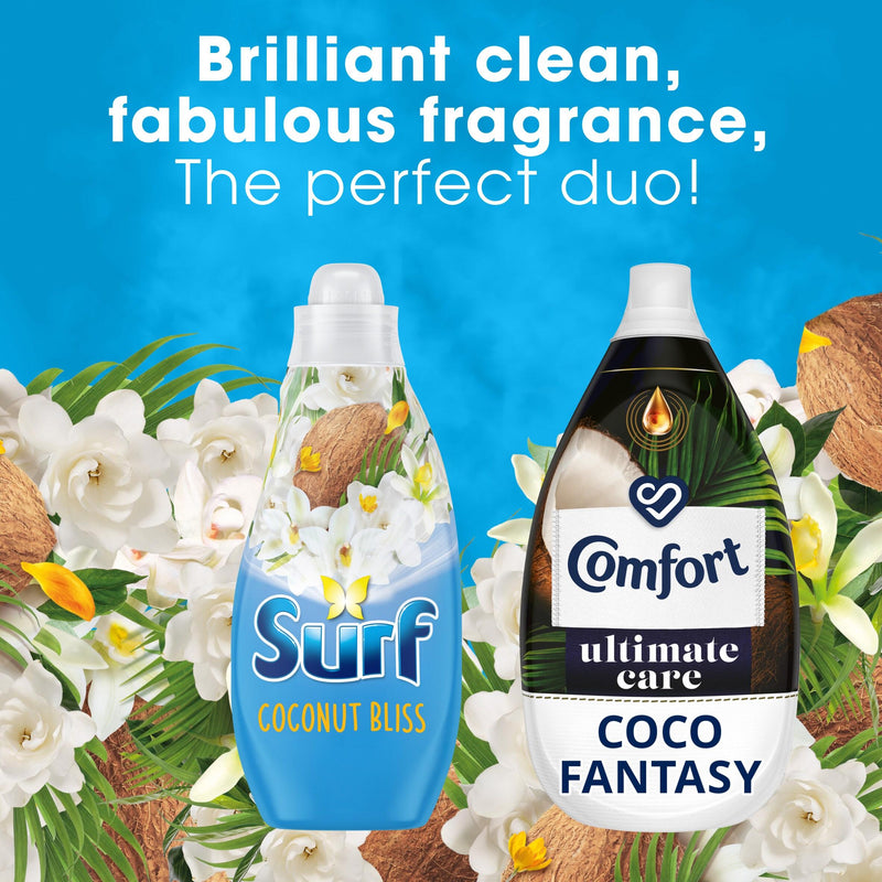 Surf Coconut Bliss concentrated washing liquid 648ml - British product