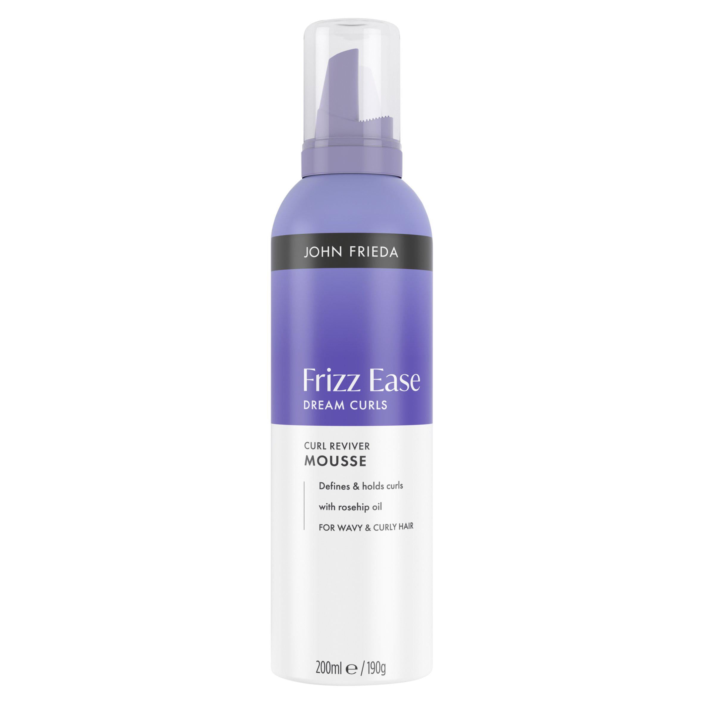 John Frieda Frizz Ease Dream Curl Reviver Mousse 200ml - British product