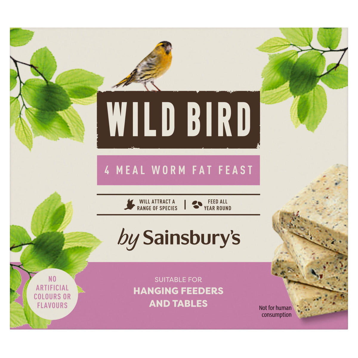 Sainsbury's wild bird fat feast 1.12kg, UK version