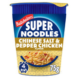 Batchelors Super Noodles Salt and Pepper Chicken Pot 75g - British product