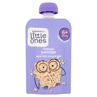 Sainsburys Sainsbury's Little Ones Organic Porridge 6+ Months 100g- Buy online at McGrocer