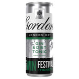 Gordon's ready to drink gin and tonic 250ml, imported from the UK