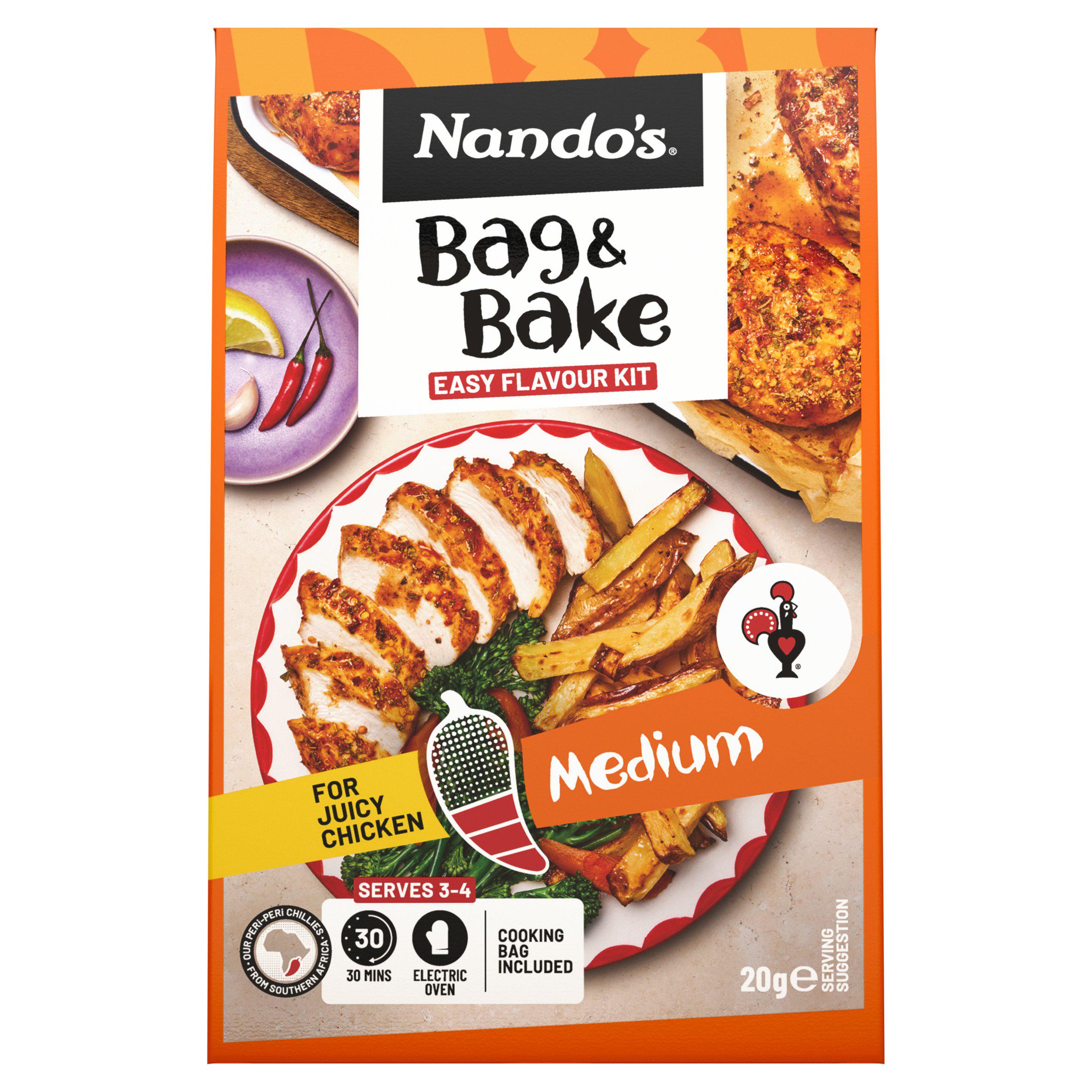 Nando's Bag & Bake Medium seasoning 20g - British product