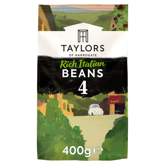 Taylors of Harrogate Rich Italian Roast Coffee Beans 400g GOODS Sainsburys   
