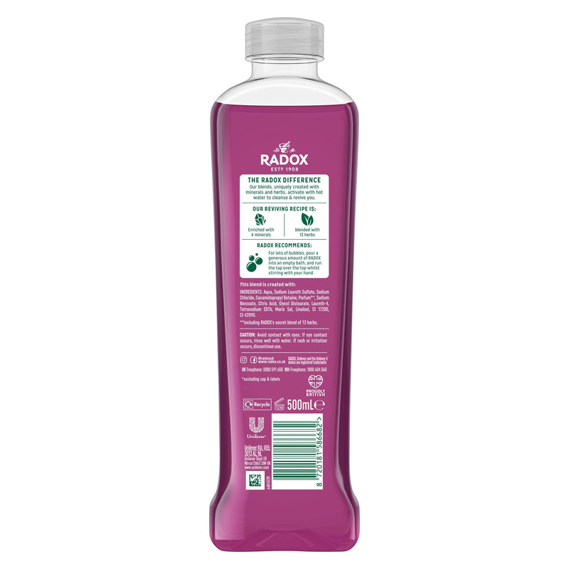 Radox Feel Revitalised bath soak 500ml - British product