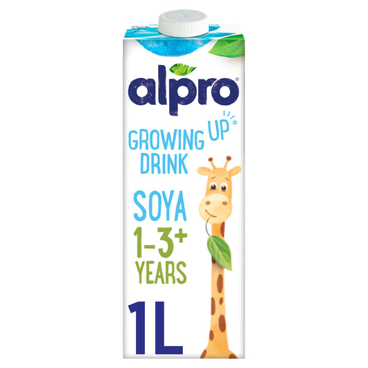 Alpro Soya Growing Up Long Life Dairy Alternative Toddler Drink 1+ Years 1L GOODS Sainsburys   