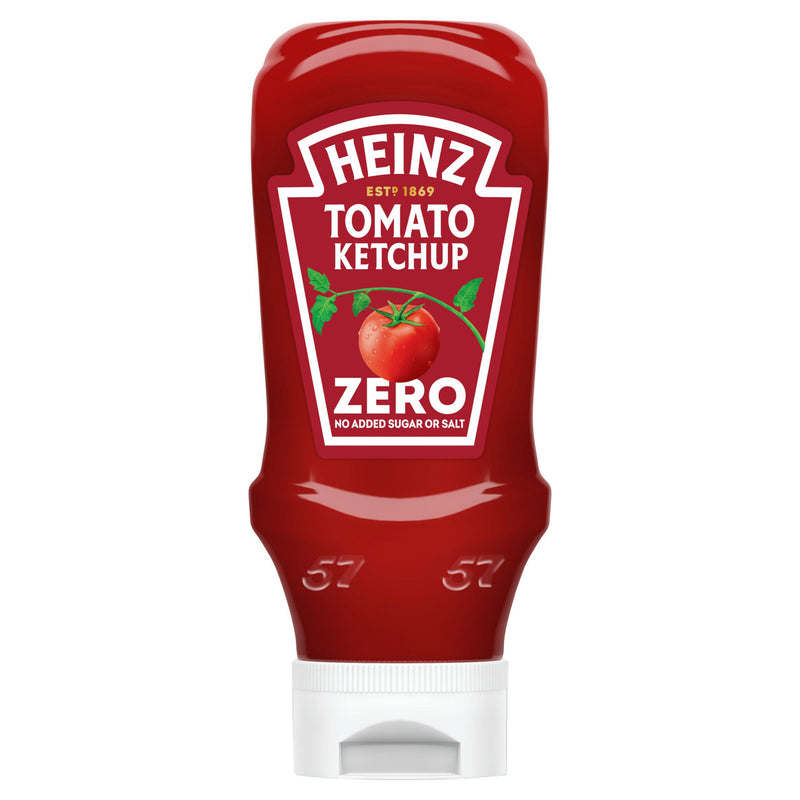 Heinz Tomato Ketchup zero added sugar and salt 800ml (British brand)