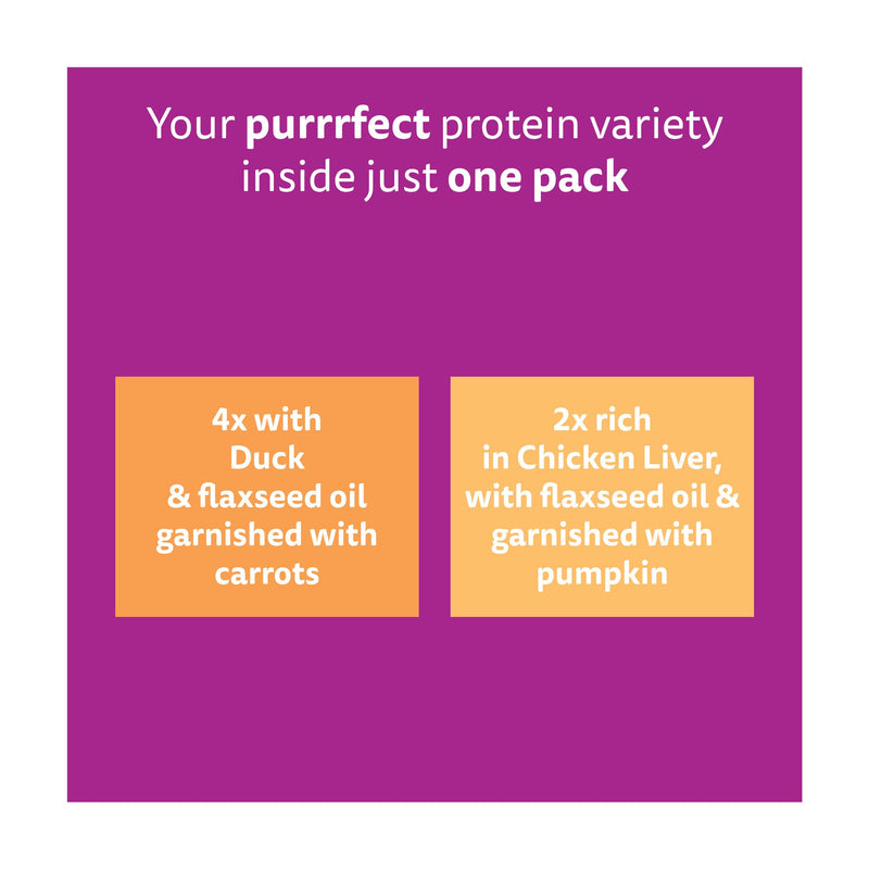 Whiskas Superfoods poultry in jelly pouches 6x50g, imported from the UK