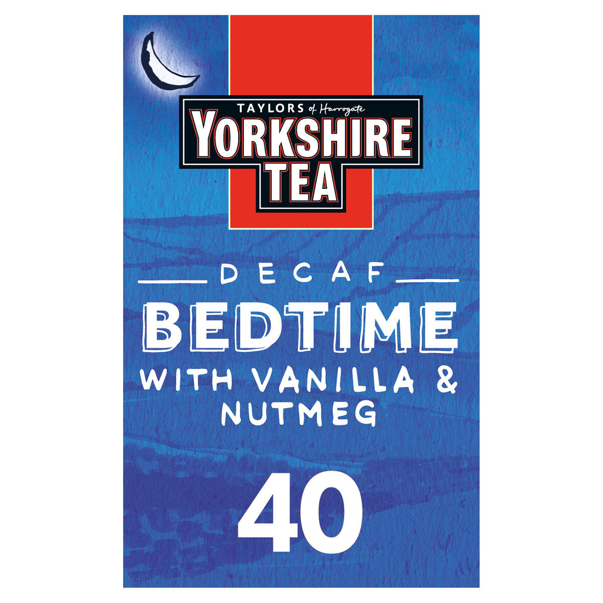 Taylors of Harrogate Yorkshire Tea Decaf Bedtime Brew 40x100g, imported from the UK