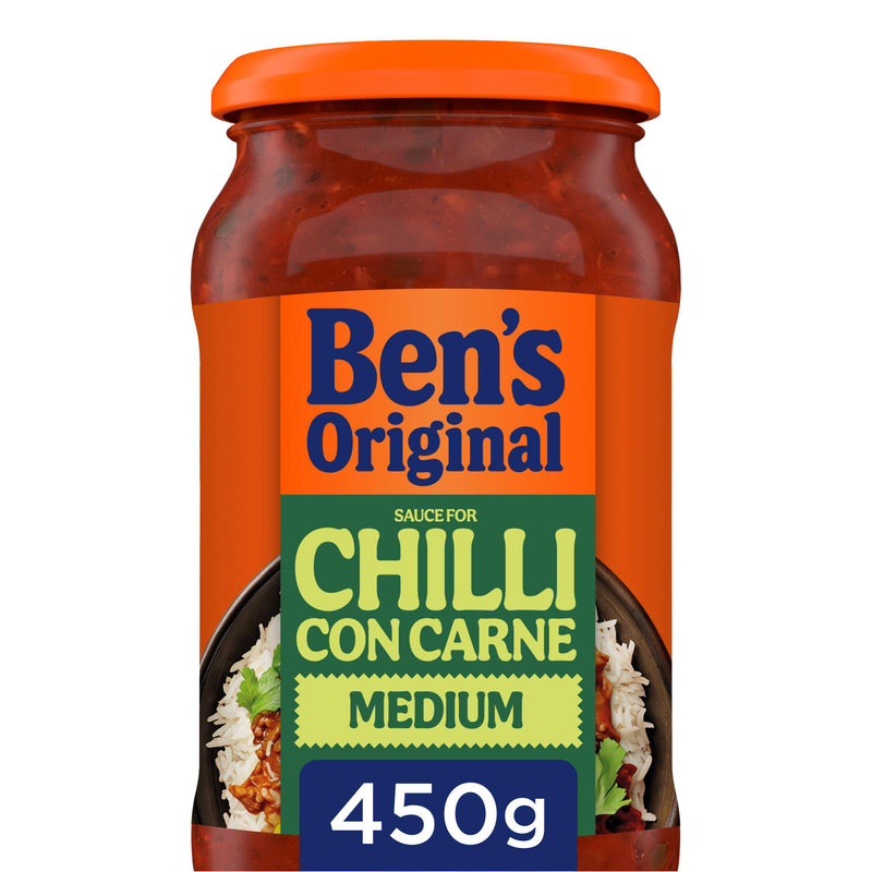 Ben's Original Medium Chilli Con Carne Sauce 450g - British product