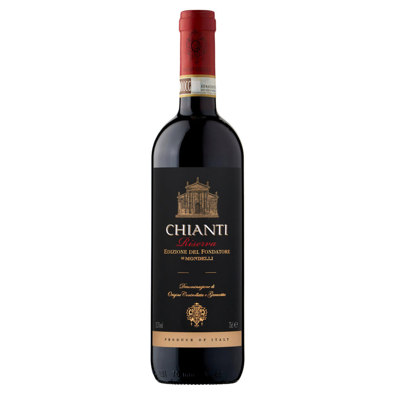 Mondelli Chianti Riserva red wine 75cl (British brand)